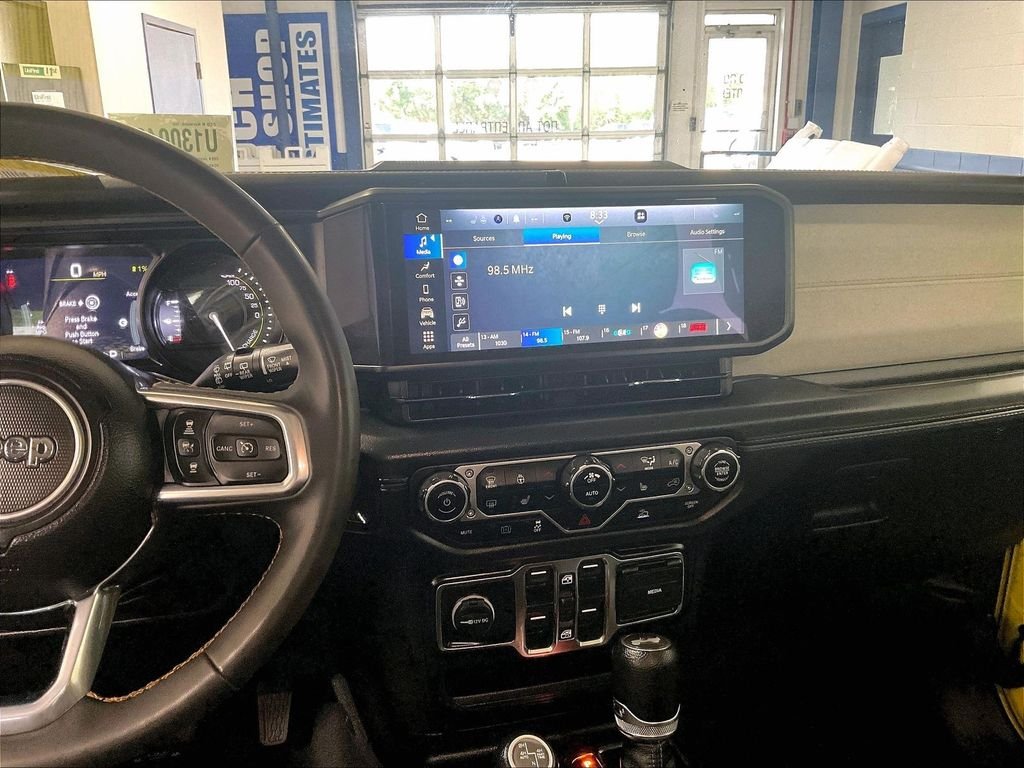 Used 2024 Yellow Jeep Sahara 4xe image 18