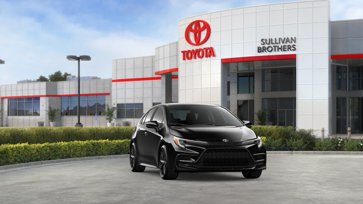 New 2026 Midnight Black Metallic Toyota SE image 16