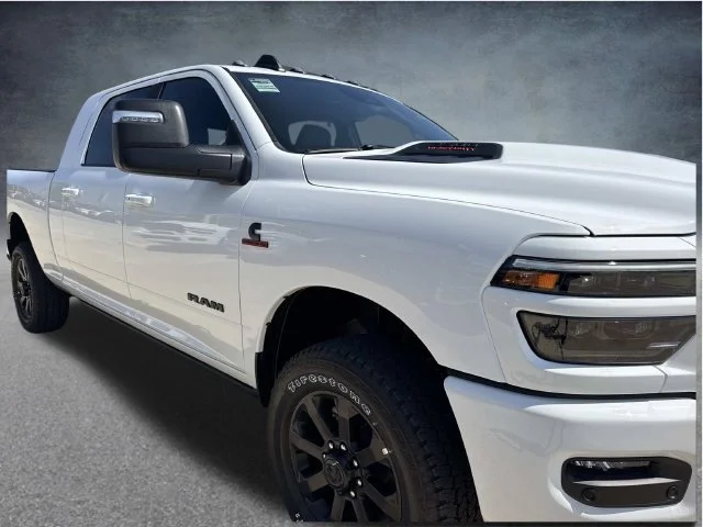 New 2027 Bright White Clear-Coat Exterior Paint RAM Laramie image 3