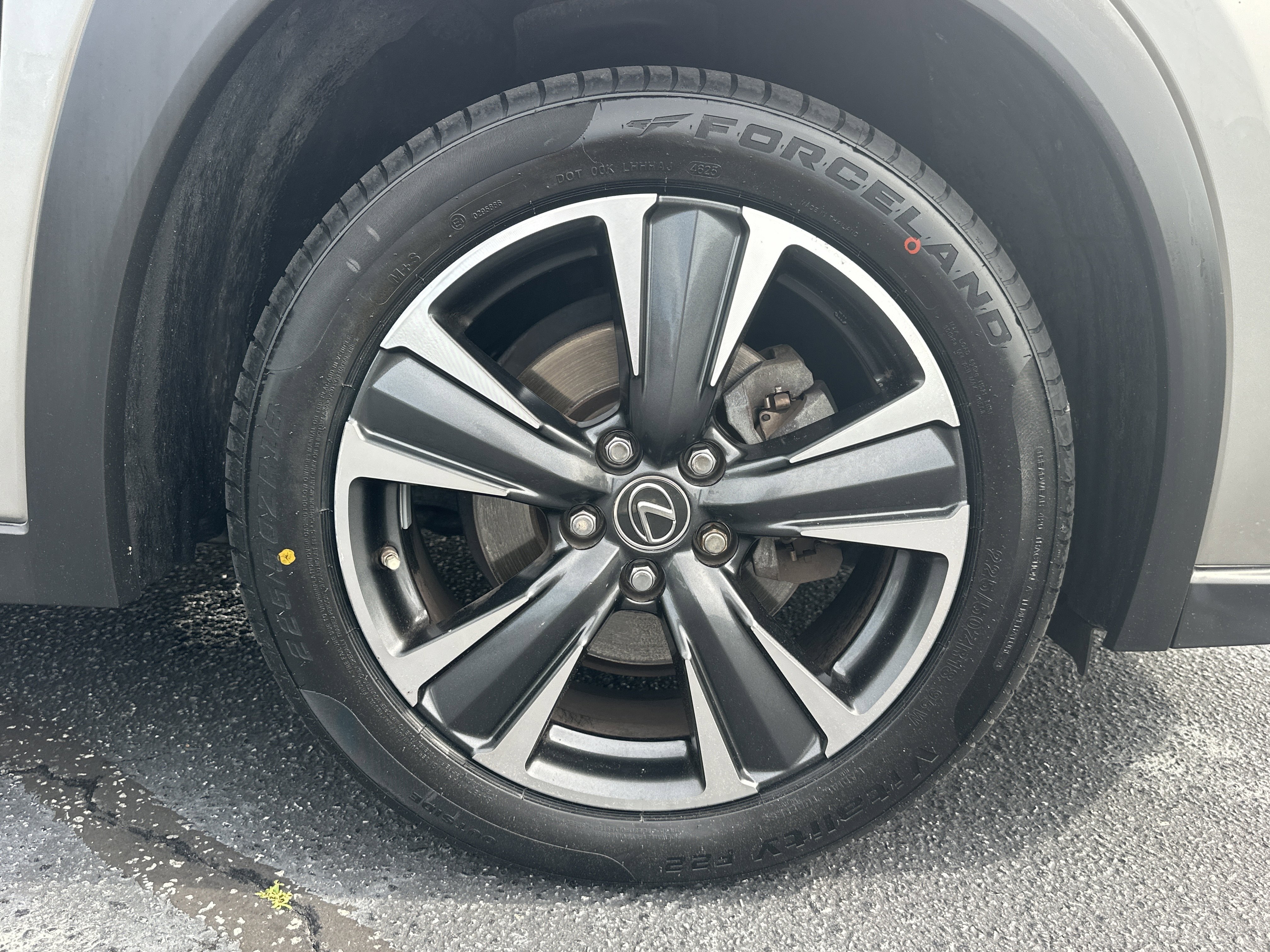 Used 2022 ATOMIC SILVER Lexus UX 200 image 13