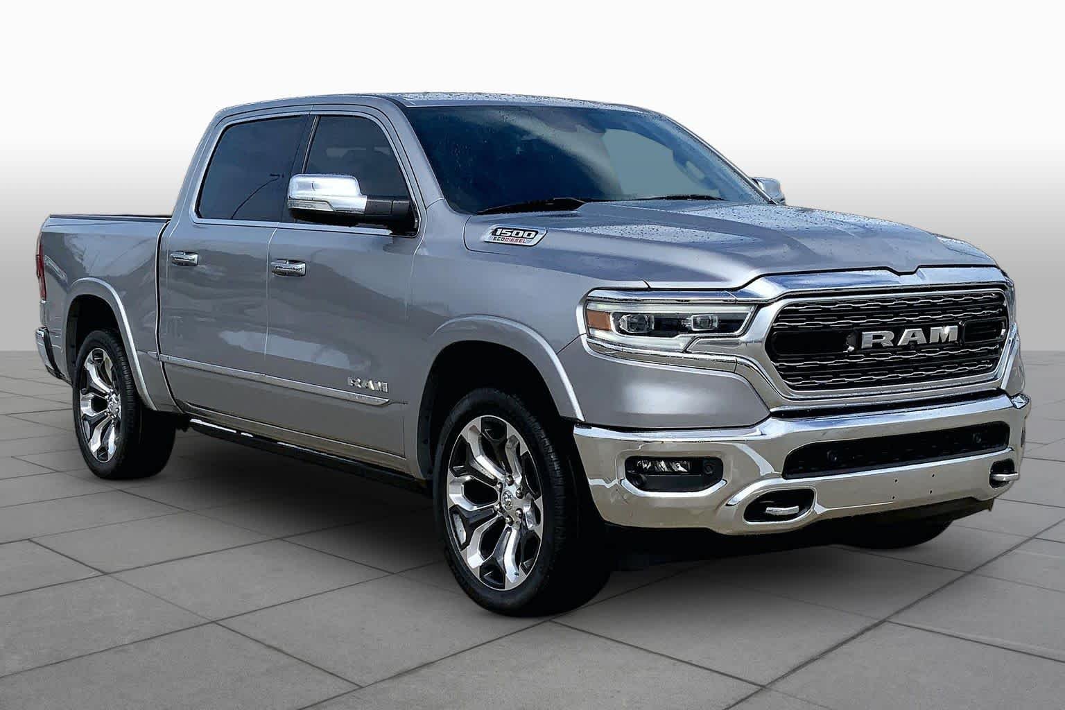 Used 2022 Billet Silver Metallic Clearcoat Ram Limited image 3
