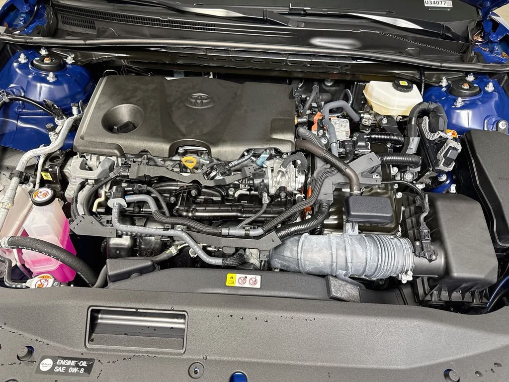 Used 2025 Reservoir Blue Toyota SE image 29