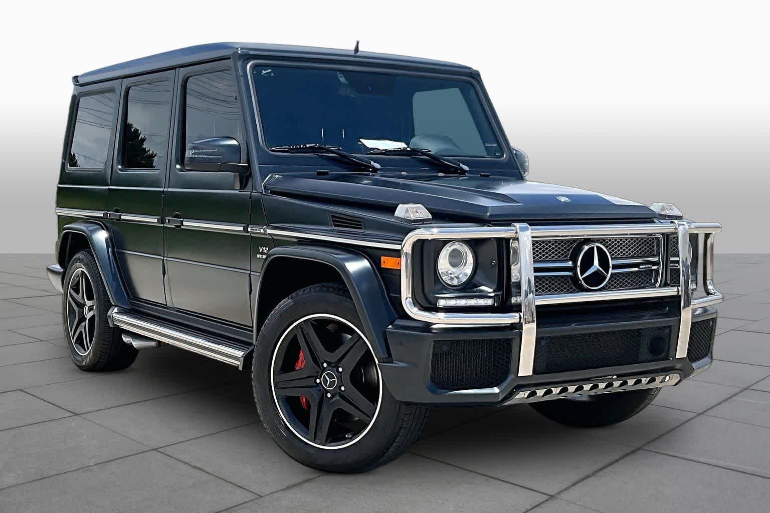 Used 2016 designo Magno Night Black Mercedes-Benz AMG® G 65 image 2