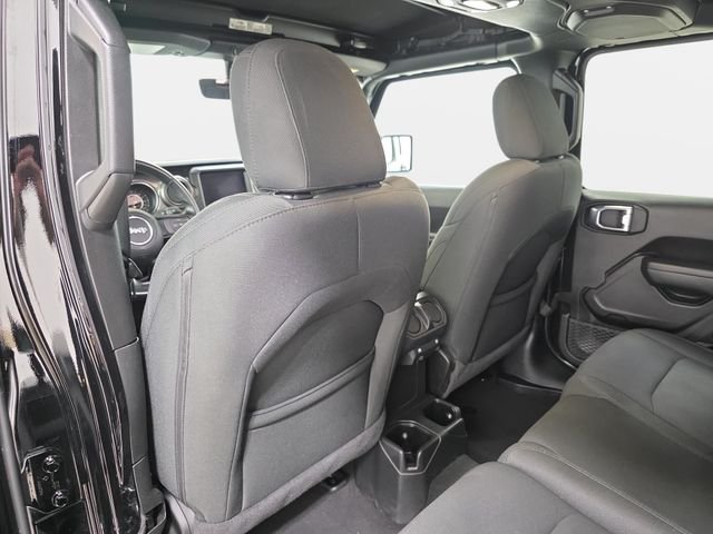 Used 2022 Black Clearcoat Jeep Unlimited Sport S image 12