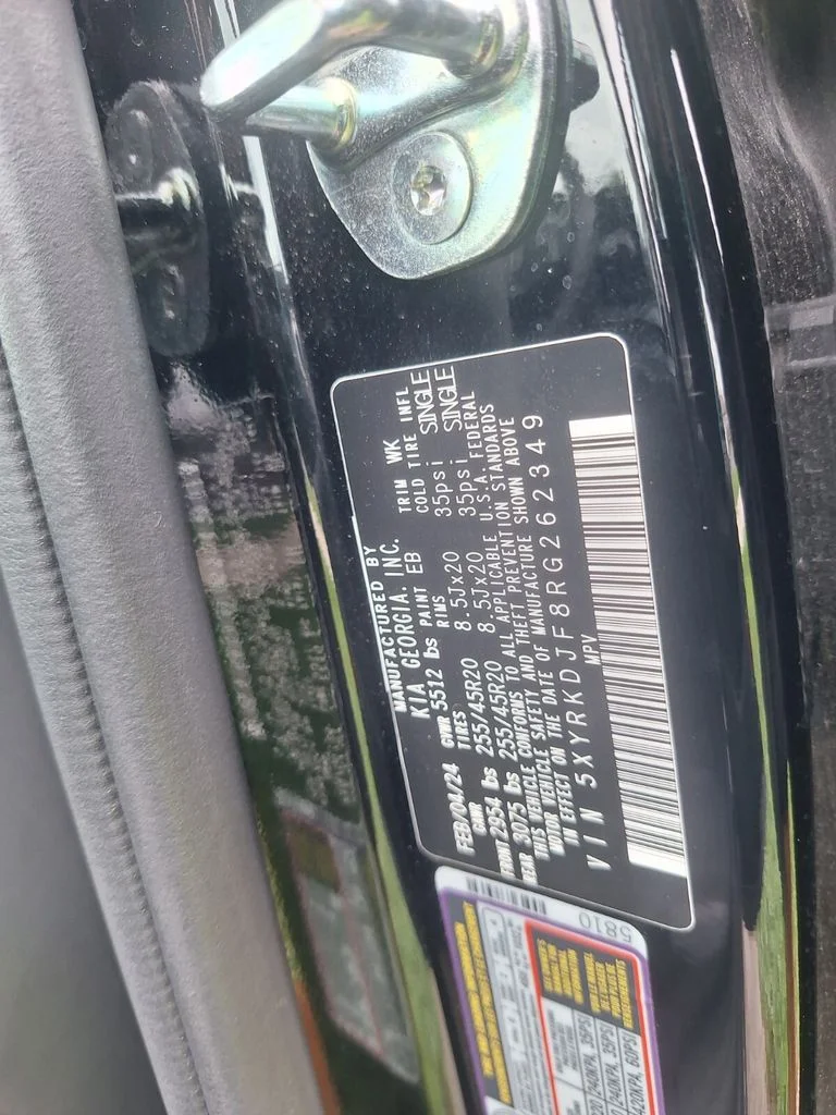 Certified Used 2024 Black Kia X-Line SX image 33