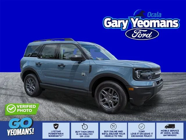 New 2026 Azure Gray Metallic Tri-Coat Ford Big Bend® image 1