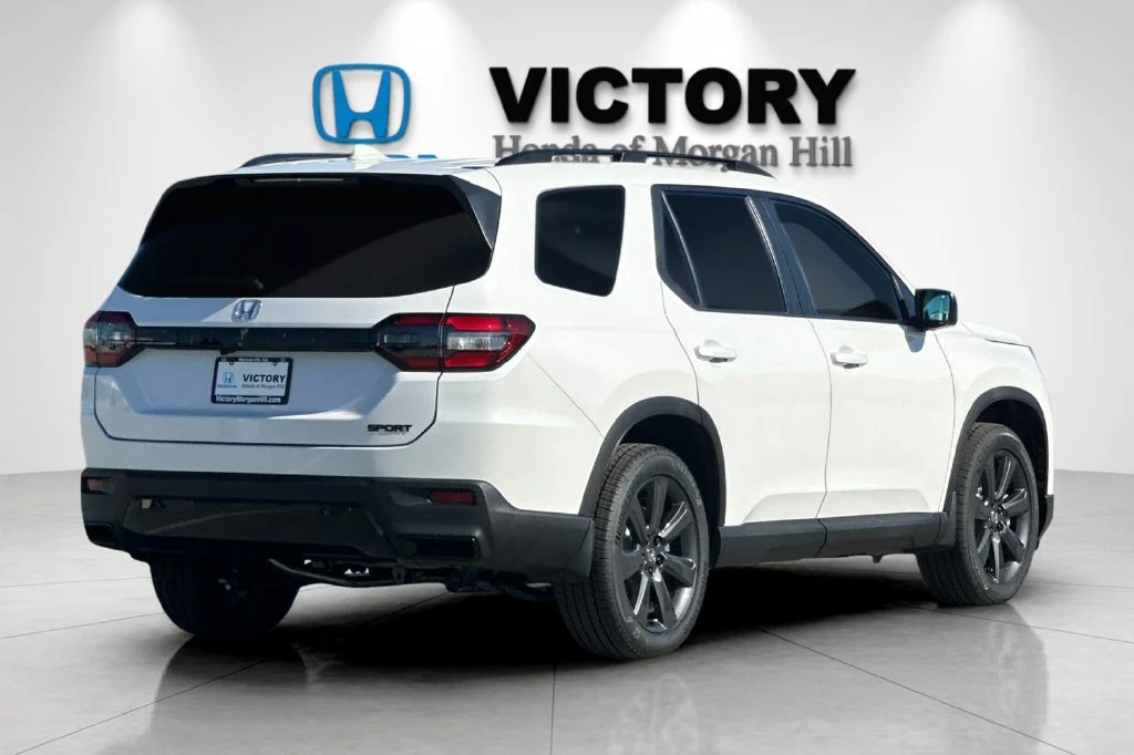 New 2026 Platinum White Pearl Honda Sport image 4
