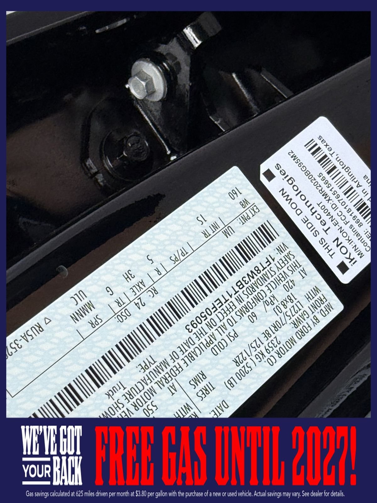 New 2026 Agate Black Metallic Ford XL image 32