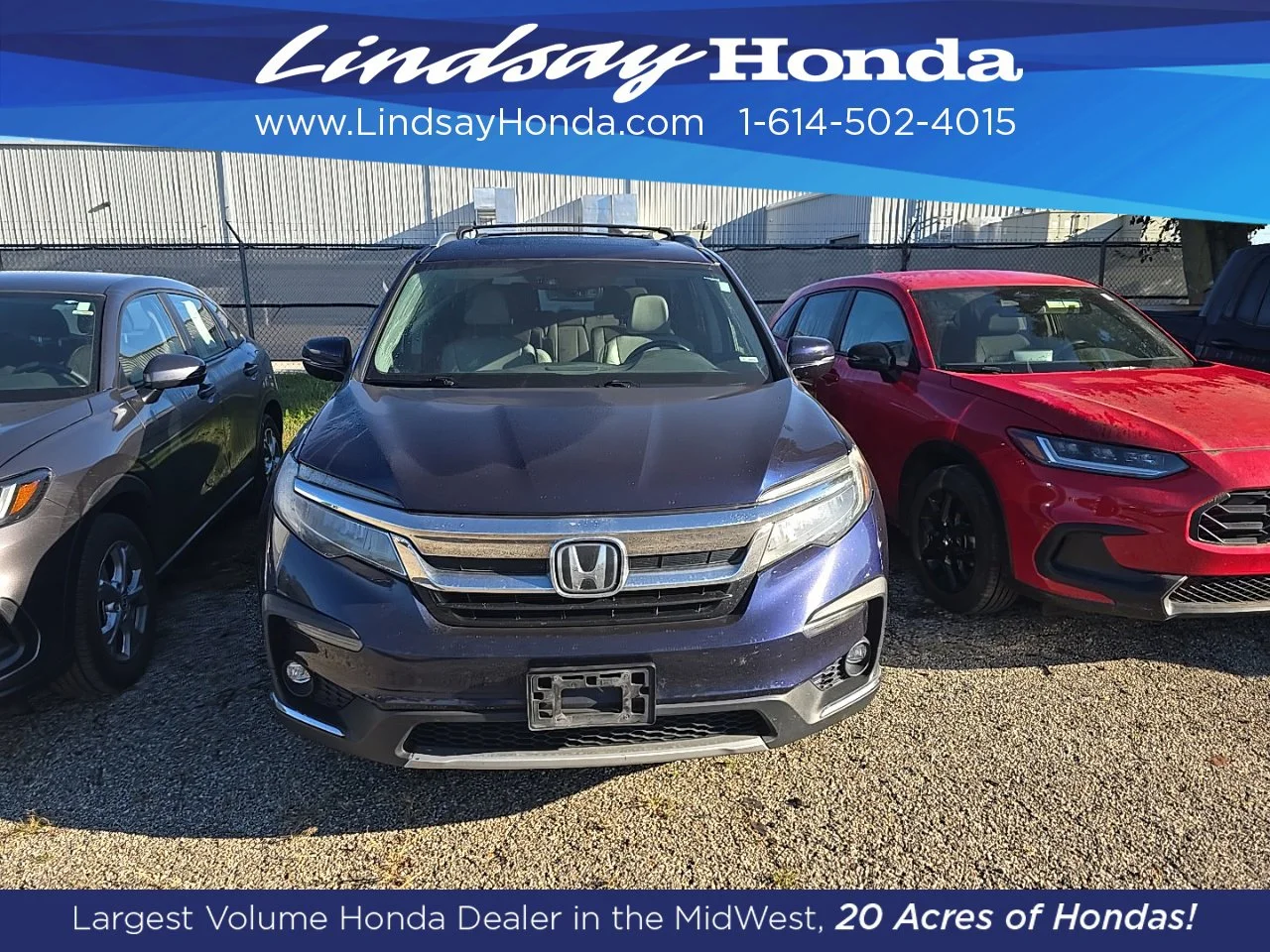 Used 2019 Obsidian Blue Pearl Honda Elite image 2