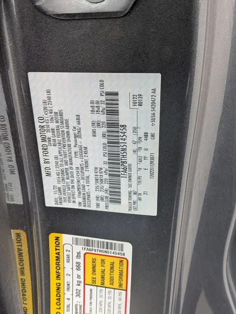 Used 2022 Gray Ford EcoBoost image 34