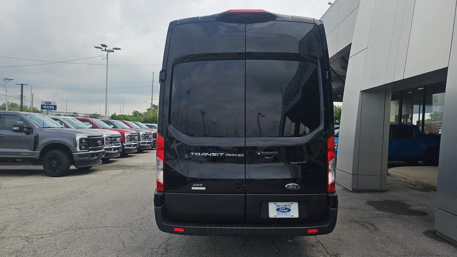 Used 2023 Black Ford 2023 FORD TRANSIT-350 CARGO W/11,000 LB. GVWR EXT. image 4