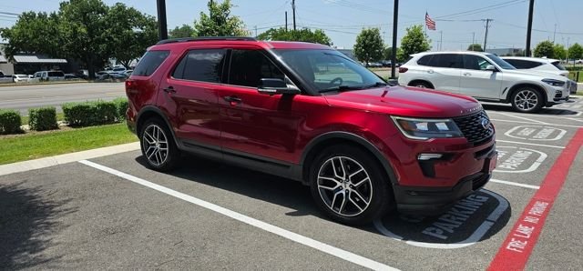 Used 2019 Red Ford Sport image 6
