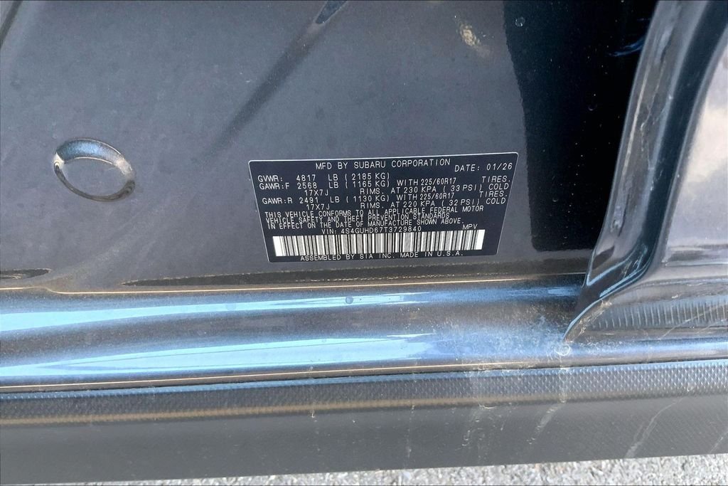 New 2026 MAGNETITE GRAY PEARL Subaru Premium image 14