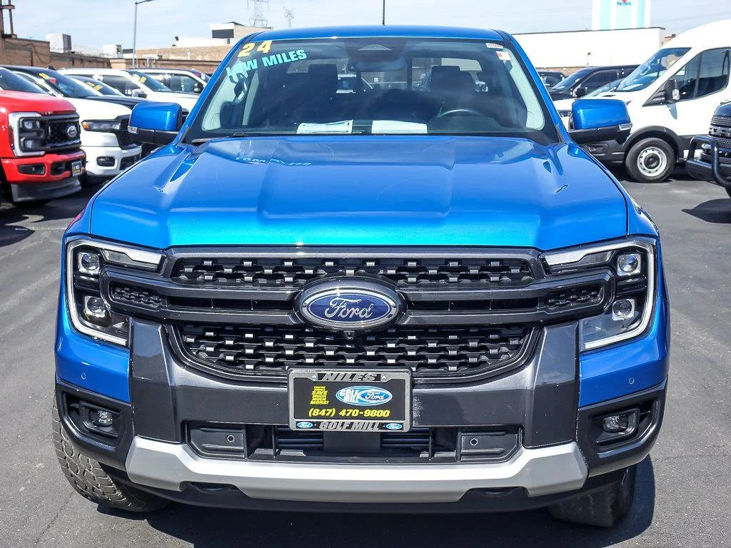 Used 2024 Blue Metallic Ford LARIAT image 4