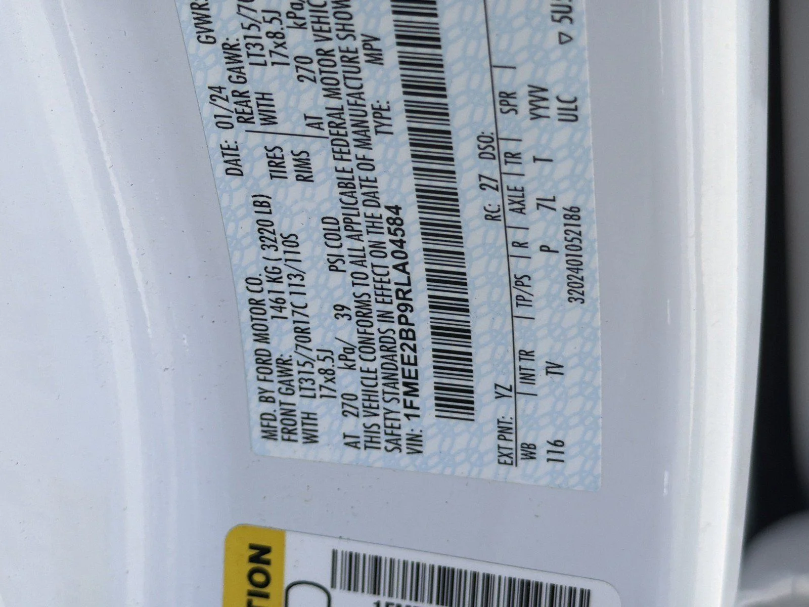 Used 2024 White Ford Wildtrak image 37