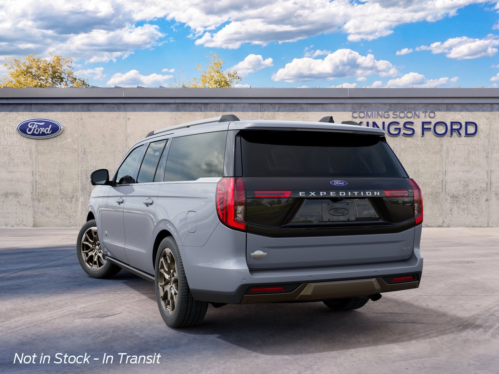 New 2027 Glacier Gray Metallic Tri-Coat Ford MAX King Ranch® image 8