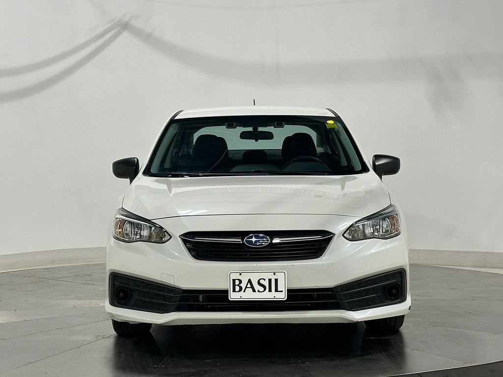 Used 2021 Crystal White Pearl Subaru Base image 9