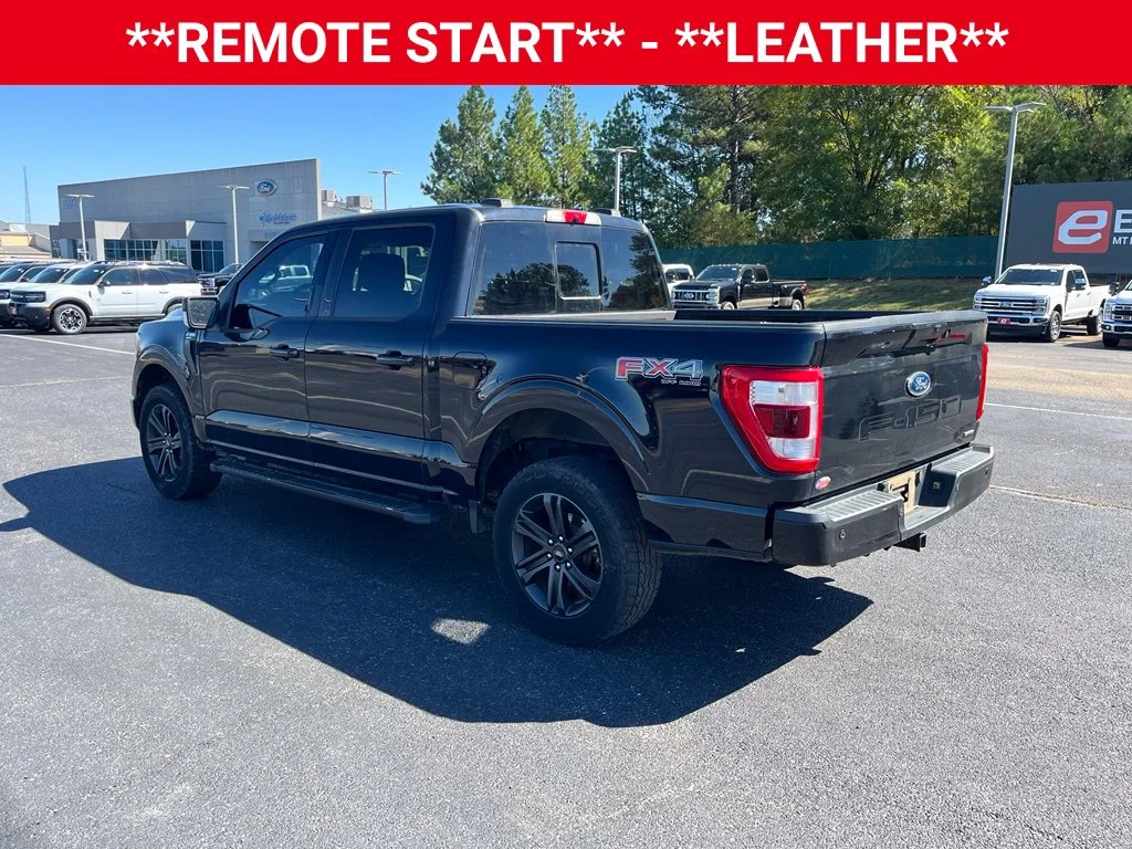 Used 2021 Black Ford Lariat image 3