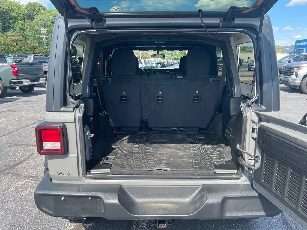 Used 2021 Sting Gray Clearcoat Jeep Unlimited Willys image 11