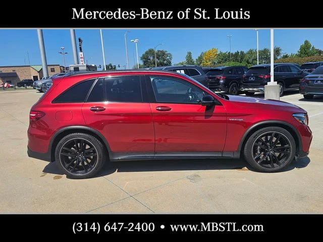 Used 2019 Red Mercedes-Benz GLC 63 AMG® image 2