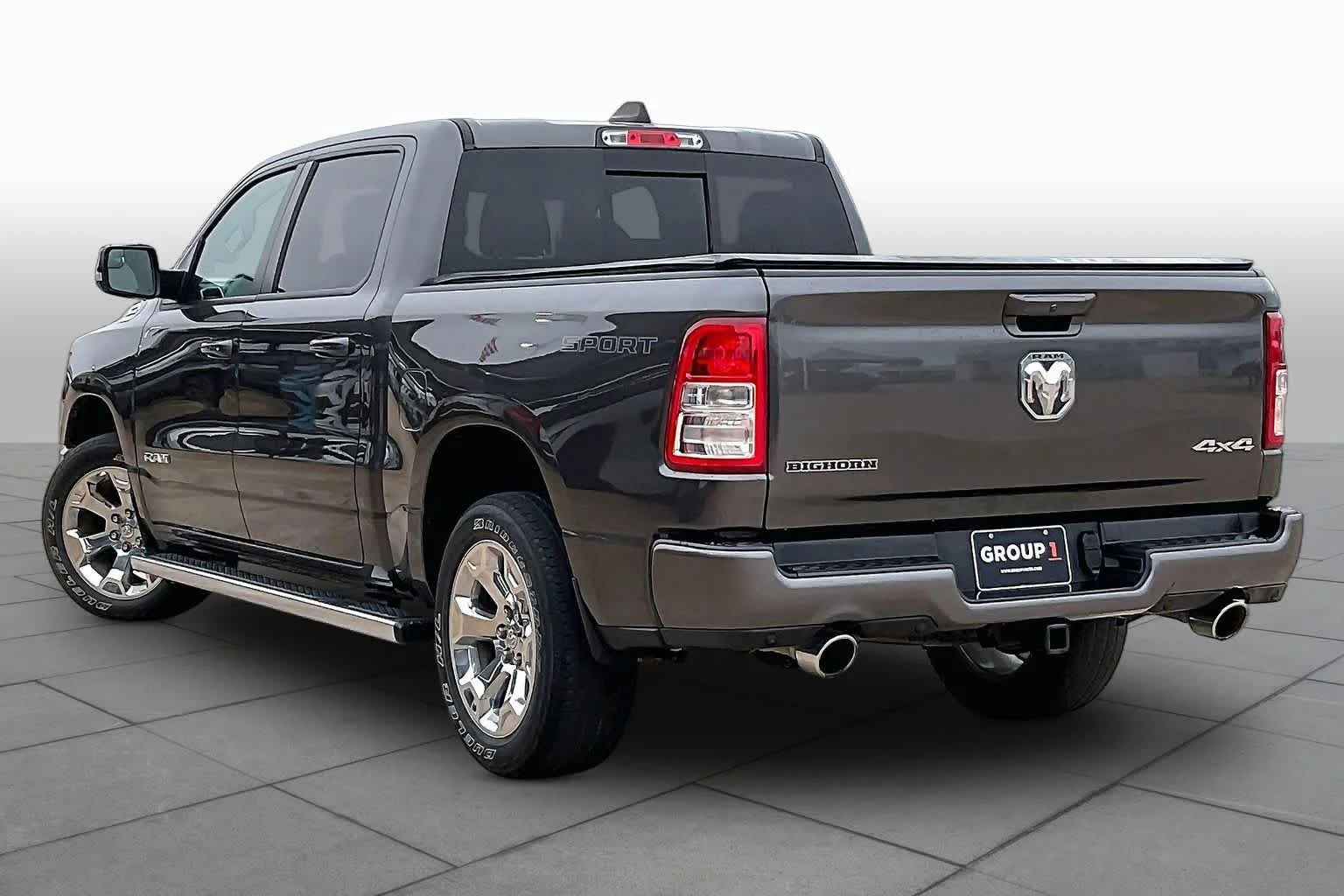 Used 2022 Granite Crystal Metallic Clearcoat Ram Big Horn image 11