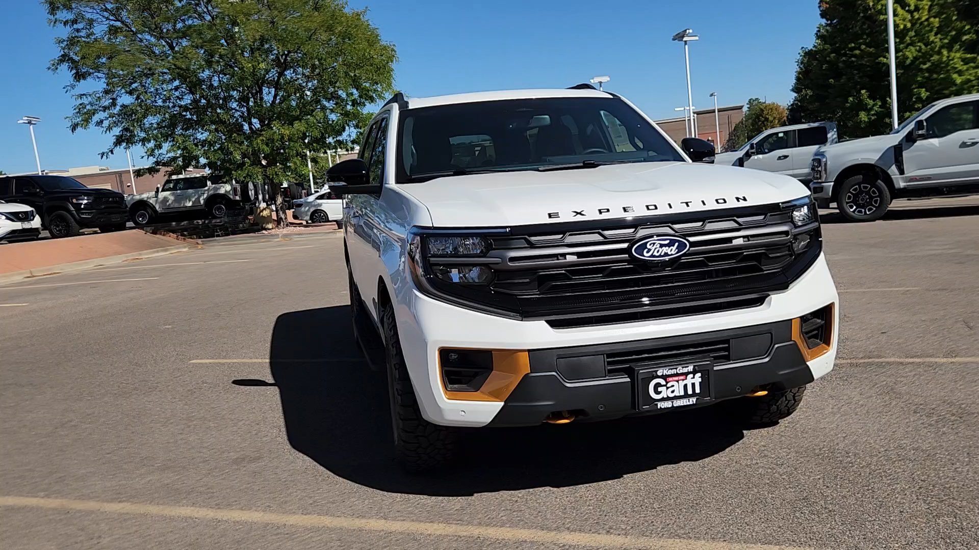 New 2027 Star White Metallic Tri-Coat Ford Tremor image 5