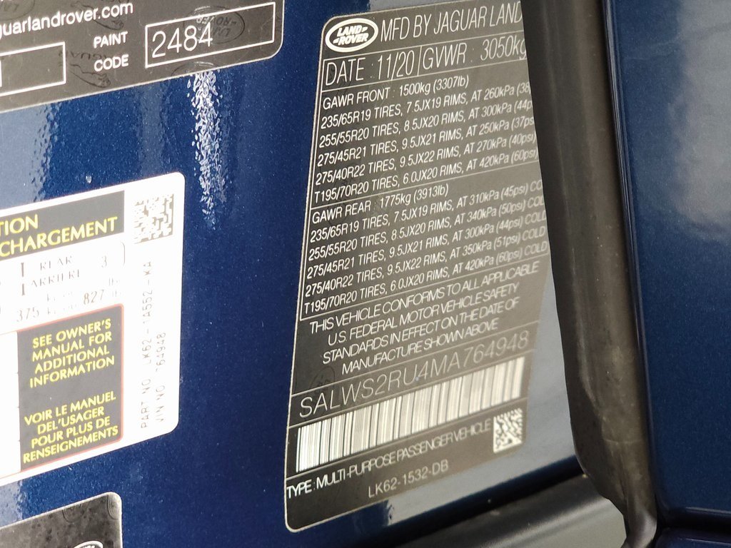 2021 LAND ROVER RANGE ROVER SPORT - Image 44