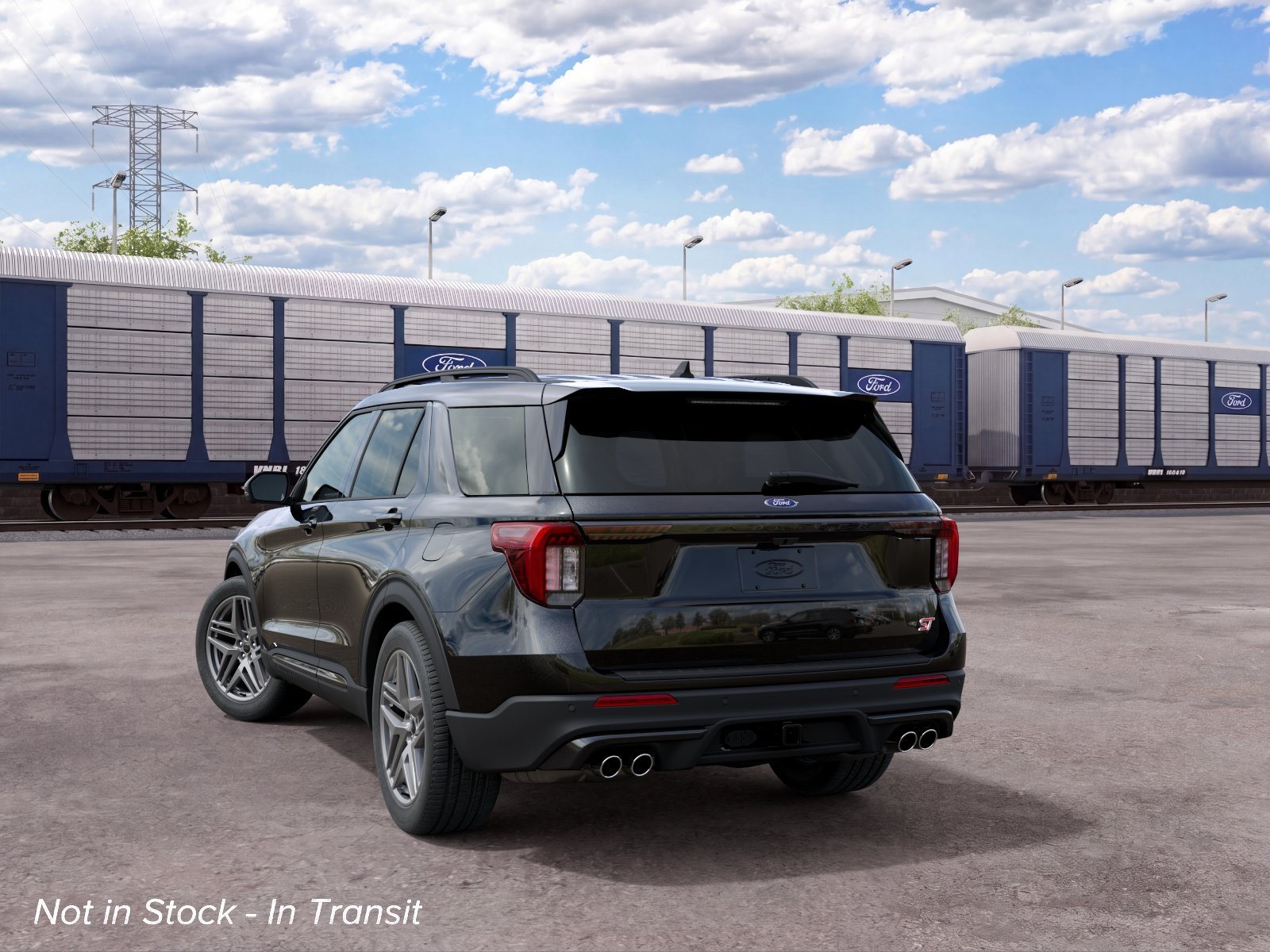 New 2027 Agate Black Metallic Ford ST image 4
