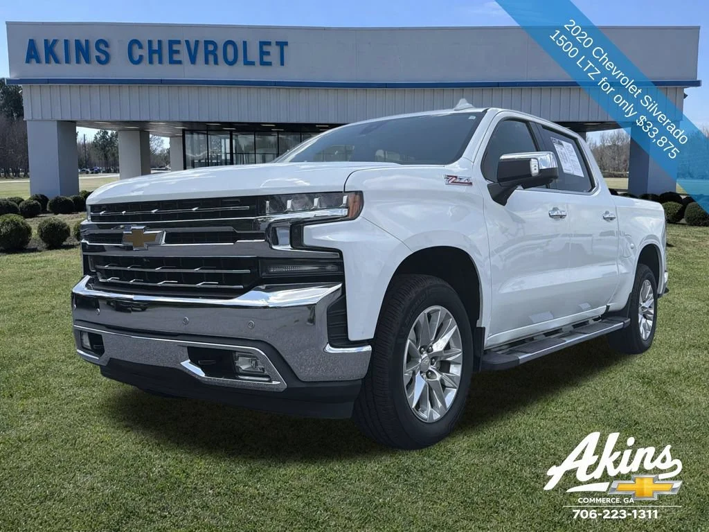 Certified Used 2020 SUMMIT WHITE Chevrolet LTZ image 10