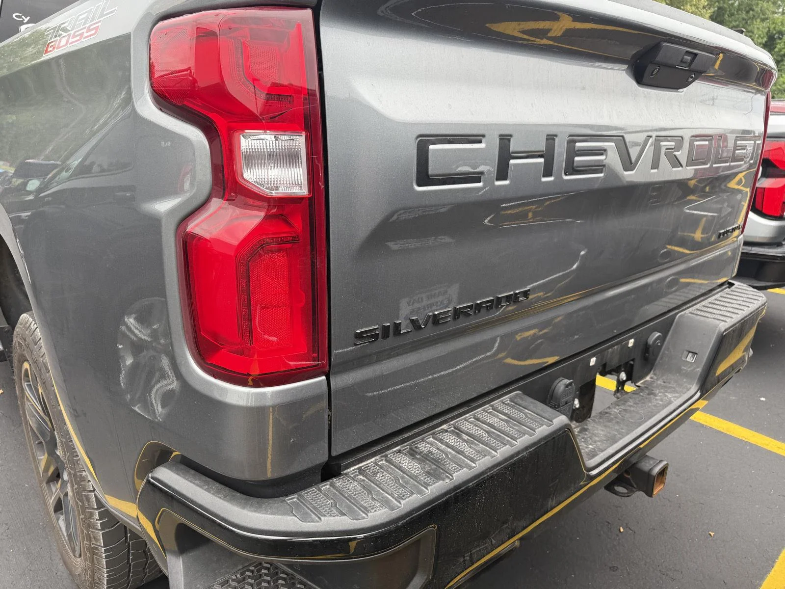 Used 2021 SATIN STEEL METALLIC Chevrolet Custom Trail Boss image 10