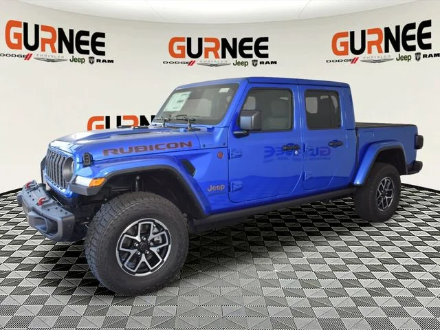 New 2026 Hydro Blue Pearl-Coat Exterior Paint Jeep Rubicon X image 3