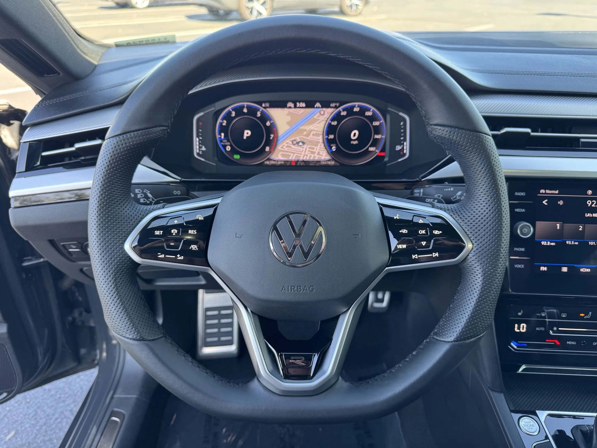 Used 2021 Urano Gray Volkswagen SEL R-Line image 19