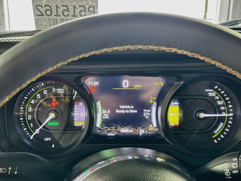 Certified Used 2024 White Jeep Sahara 4xe image 15