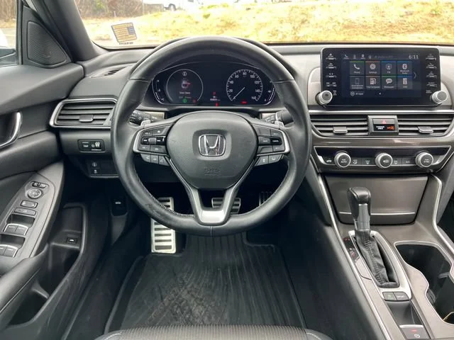 Used 2019 Platinum White Pearl Honda Sport 1.5T image 12