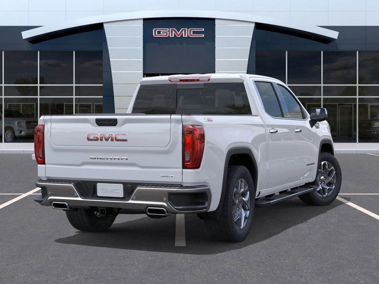 New 2026 Summit White GMC SLT image 24