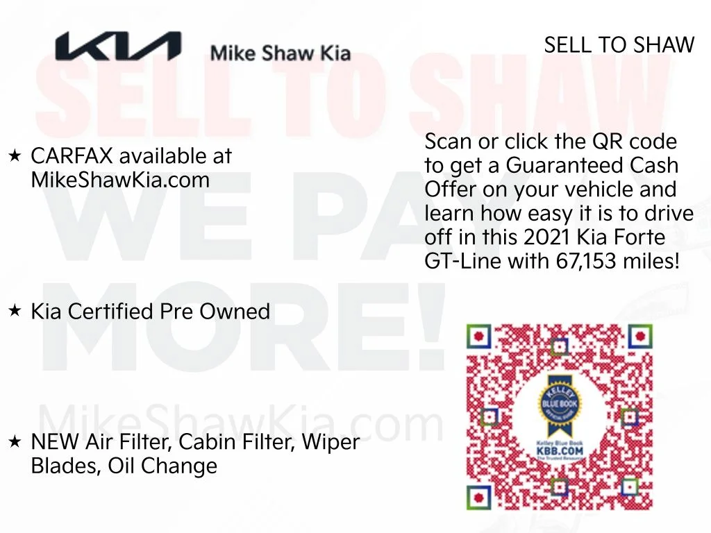 Certified Used 2021 Black Kia GT-Line image 14