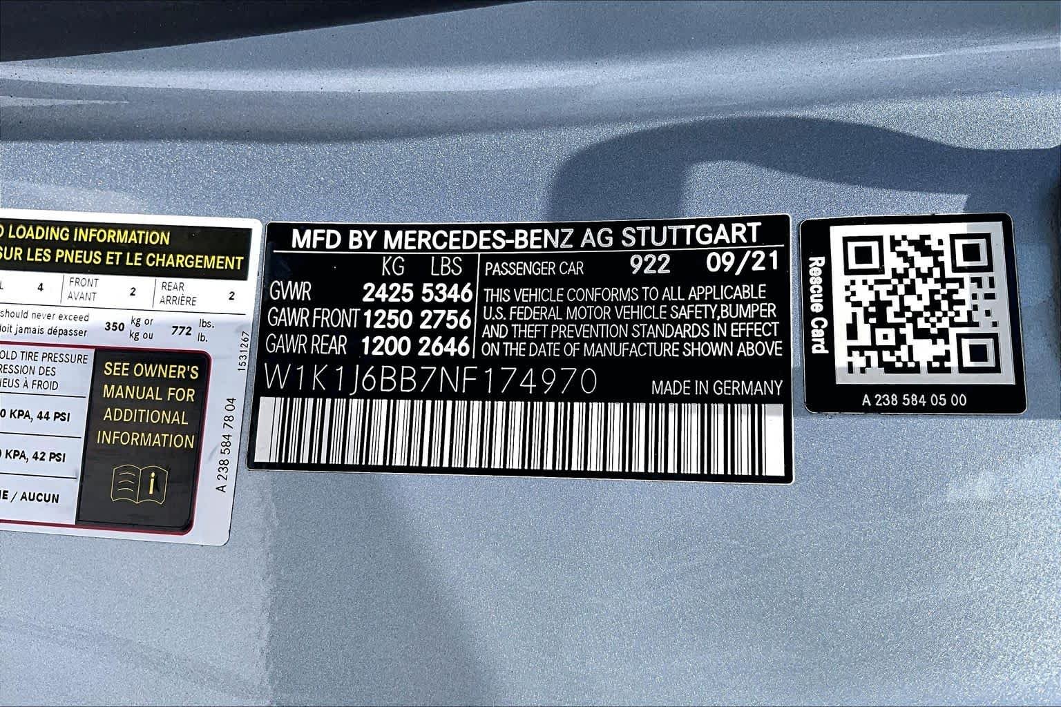 Used 2022 Cirrus Silver Metallic Mercedes-Benz AMG® E 53 image 32