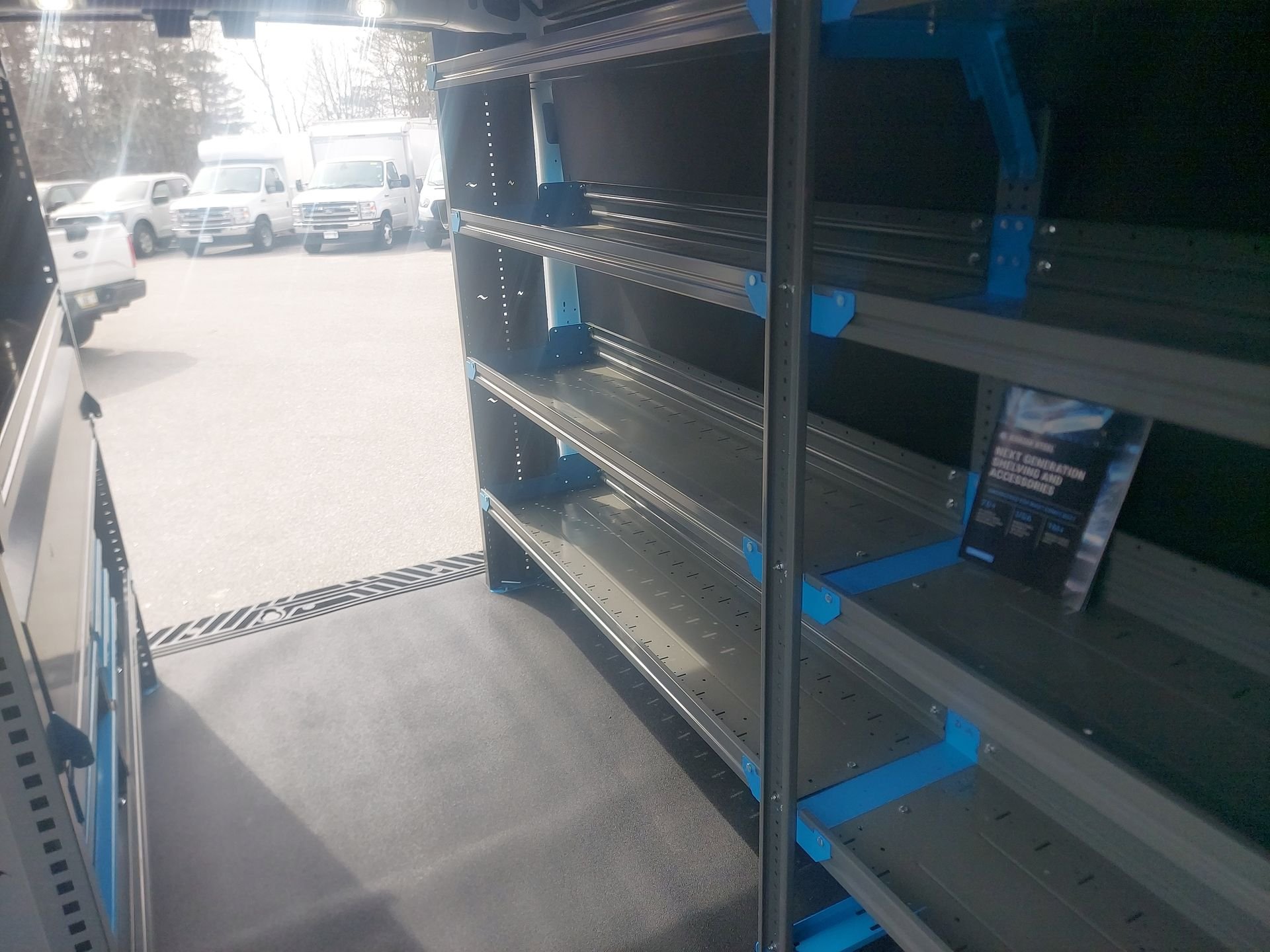New 2026 Oxford White Ford Cargo Van image 4