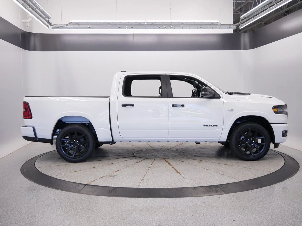 New 2026 Bright White Clear-Coat Exterior Paint Ram Laramie image 8