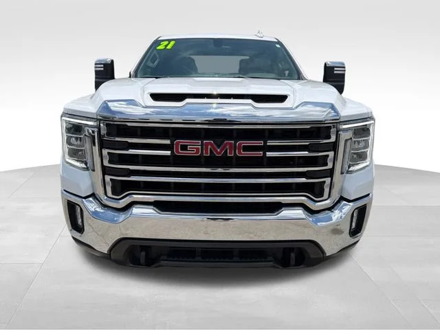 Used 2021 SUMMIT WHITE GMC SLT image 2