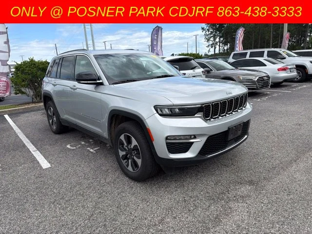 Used 2024 Silver Jeep 4xe image 1
