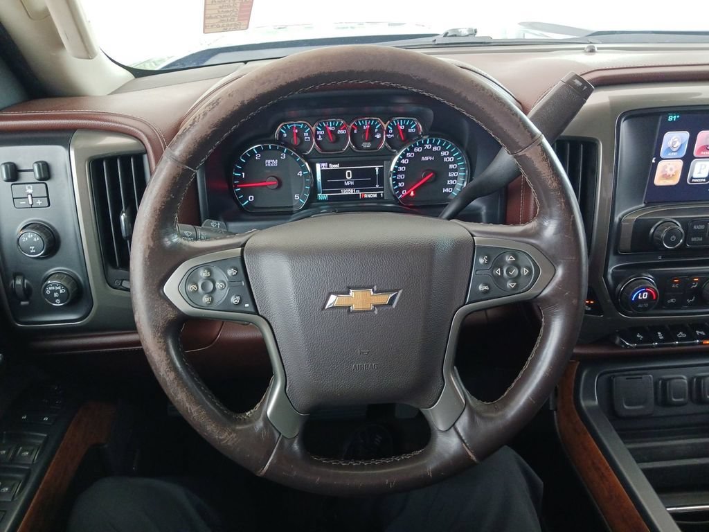 Used 2016 DEEP OCEAN BLUE METALLIC Chevrolet High Country image 17