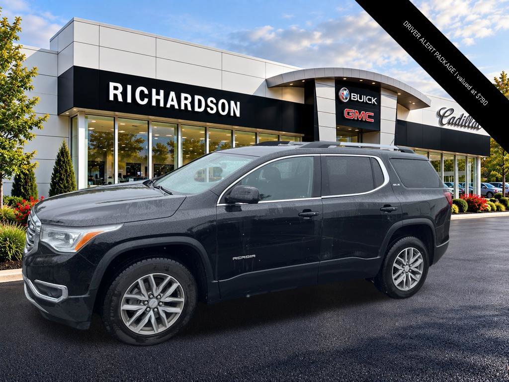 Used 2017 GMC Acadia SLE-2 with VIN 1GKKNLLA9HZ112596 for sale in Midland, MI