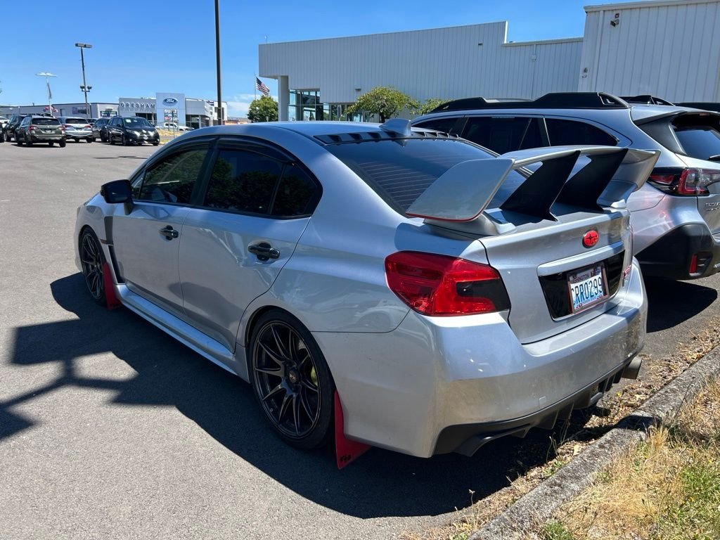 Used 2021 Ice Silver Metallic Subaru STi image 2