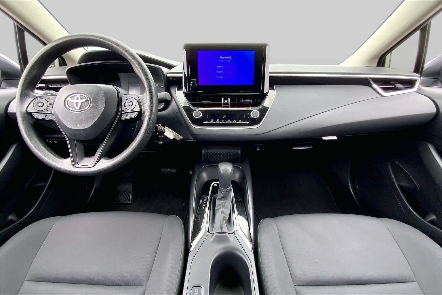 Used 2025 Classic Silver Metallic Toyota Hybrid LE image 15