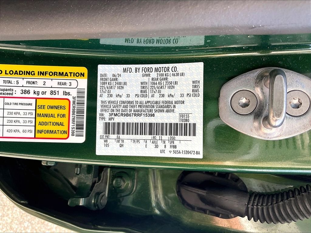 Used 2024 Eruption Green Metallic Ford Big Bend image 31