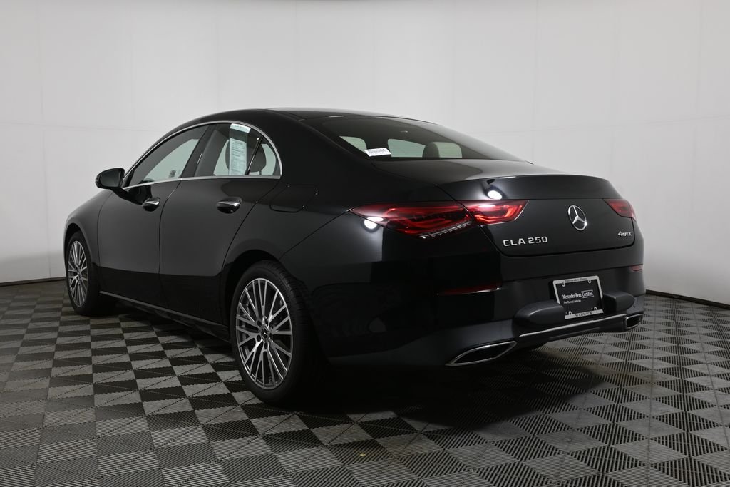 Certified Used 2022 Cosmos Black Metallic Mercedes-Benz CLA 250 image 5