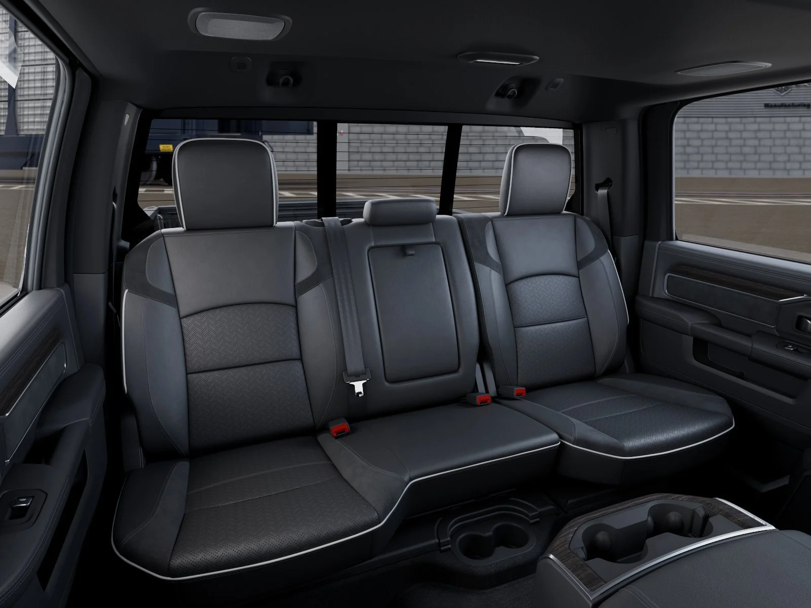 New 2026 Granite Crystal Metallic Clear-Coat Exterior Paint RAM Laramie image 17
