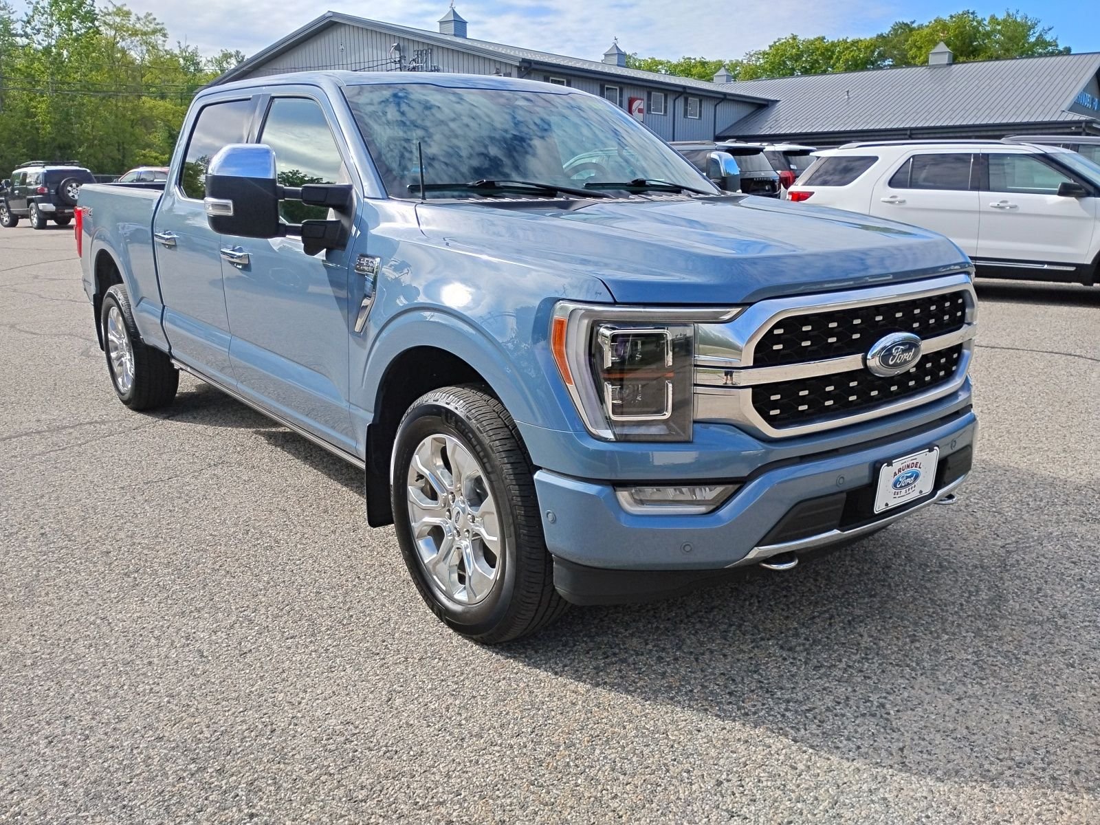 Certified Used 2023 Gray Ford Platinum image 1