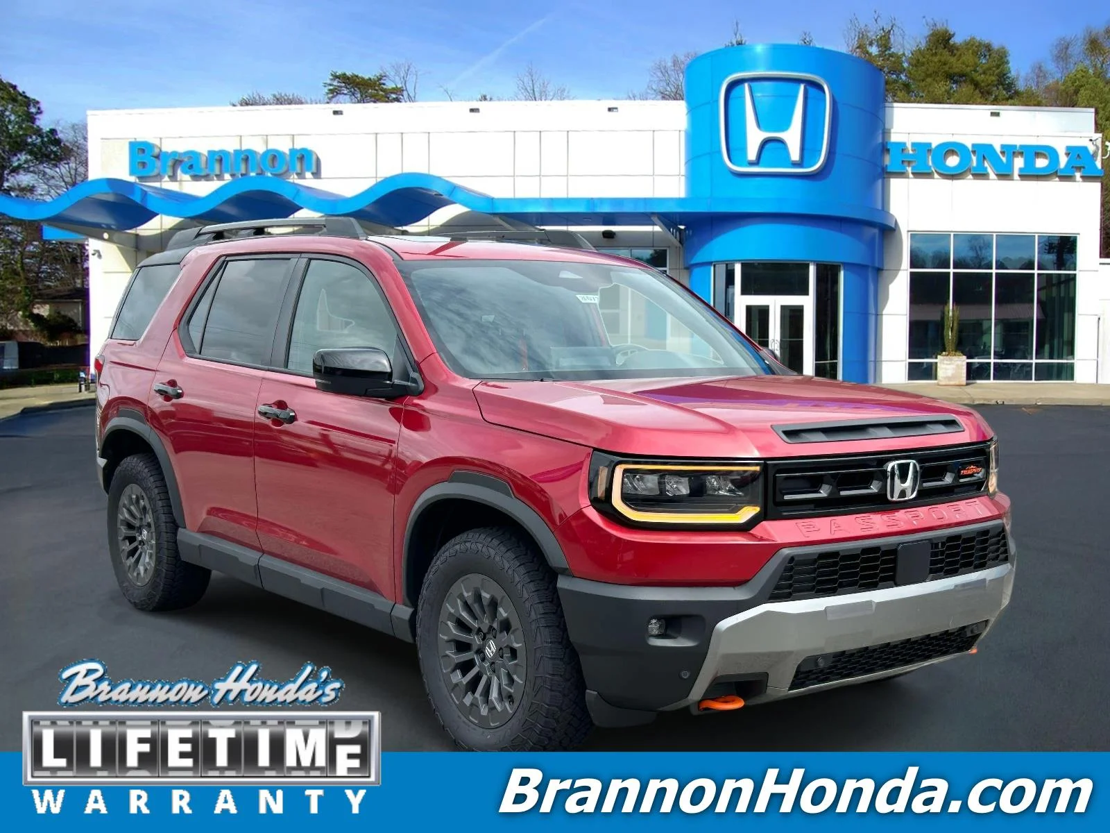 New 2026 Radiant Red Metallic II Honda TRAILSPORT AWD image 1